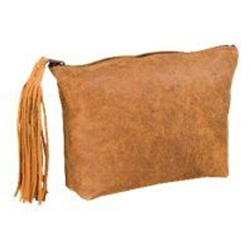 Elba Plat - Trousse - Cuir Vieilli