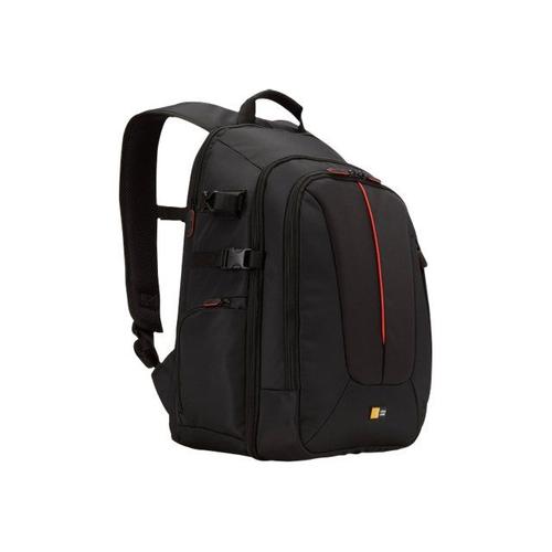 Case Logic SLR - Sac à dos pour appareil photo numérique avec lentilles - nylon - noir