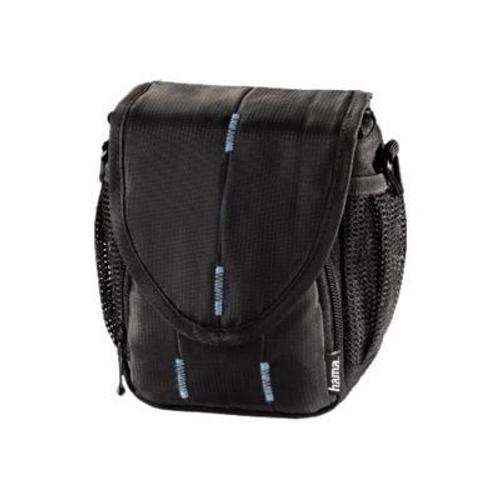 Hama Camera Bag "Canberra 100" - Sacoche appareil photo - nylon, PolyTex - noir, bleu