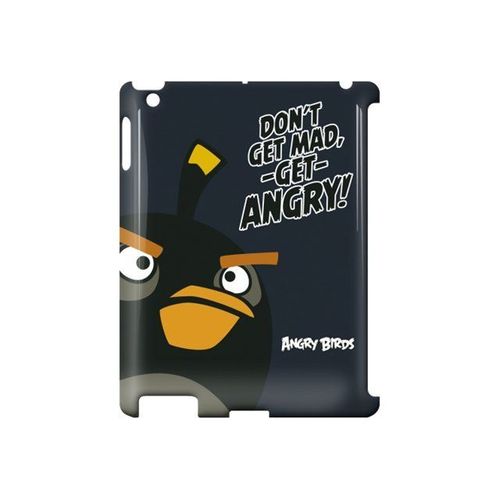 Gear4 Angry Birds Black Bomber - Coque De Protection Pour Tablette - Plastique - Noir - Pour Apple Ipad (3ème Génération)