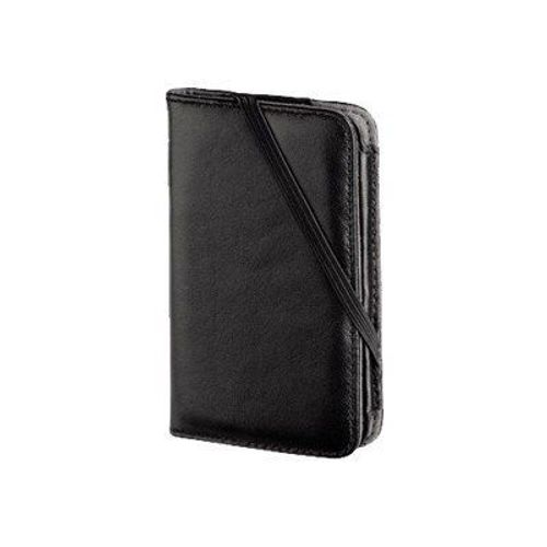 Hama "Delicate" - Étui pour lecteur - cuir - noir - pour Apple iPod touch (4G)