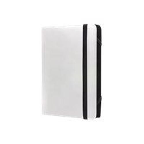 Muvit Universal Bookcase - Étui Pour Tablette - Polyuréthane - Blanc - Pour Apple Ipad Mini; Google Nexus 7; Samsung Galaxy Note 8.0, Tab 2, Tab 7.0, Tab 7.7