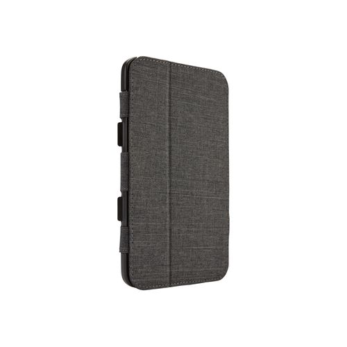 Case Logic SnapView Folio - Boîtier de protection pour tablette - polyester, polycarbonate - anthracite - pour Samsung Galaxy Tab 3 (7 po)