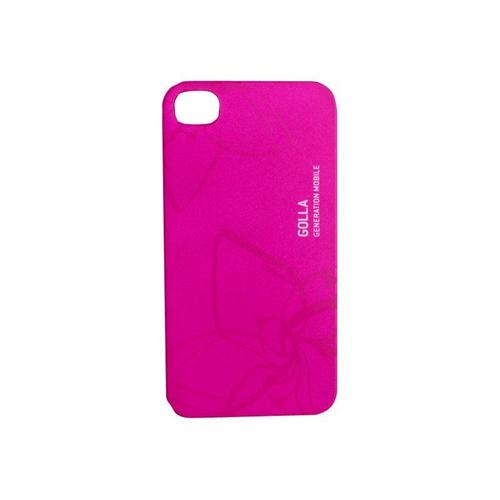 Golla Liqd G1191 - Coque De Protection Pour Téléphone Portable - Polycarbonate - Rose - Pour Apple Iphone 4