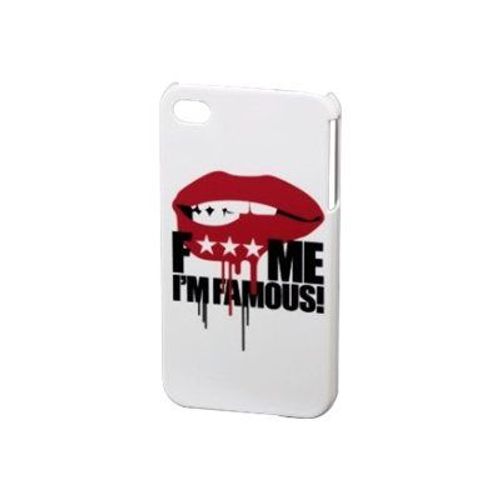 Fmif F*** Me I'm Famous "Mouth" - Coque De Protection Pour Téléphone Portable - Plastique - Blanc