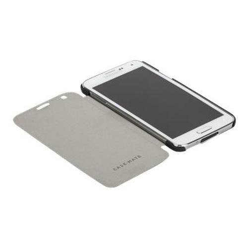 Case-Mate Slim Folio - Étui À Rabat Pour Téléphone Portable - Noir - Pour Samsung Galaxy S5