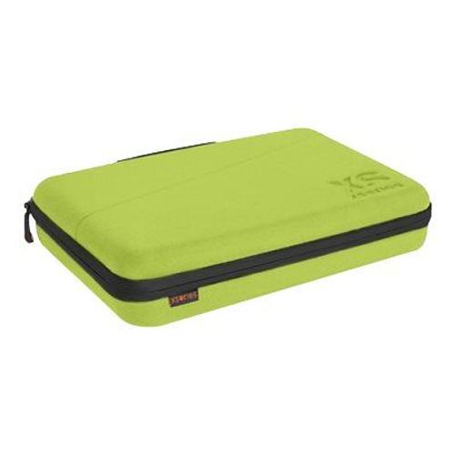 XSories Capxule Large - Étui caméscope - polyester, EVA, flanelle - citron vert