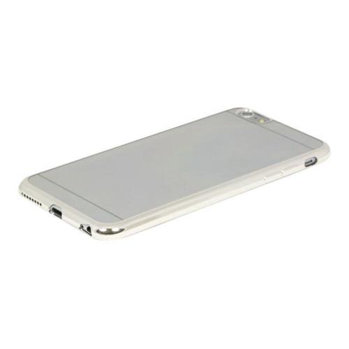 Akashi Ultra Slim - Coque De Protection Pour Téléphone Portable - Silicone - Argent, Transparent