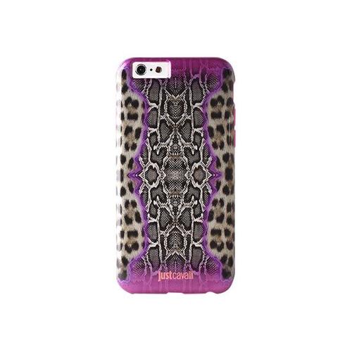 Just Cavalli Python Leopard - Coque De Protection Pour Téléphone Portable - Rose