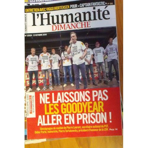 L'humanité-Dimanche 531 Ne Laissons Pas Les Goodyear Aller En Prison!