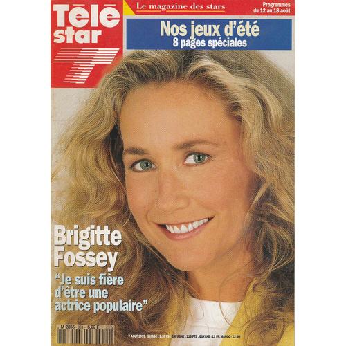 Télé Star N°984 - Brigitte Fossey - Kate Jackson - Jane Fonda - M. Brando - Ben Kingsley - Jean Poir