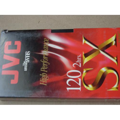 Cassette vidéo VHS vierge JVC 120 SX