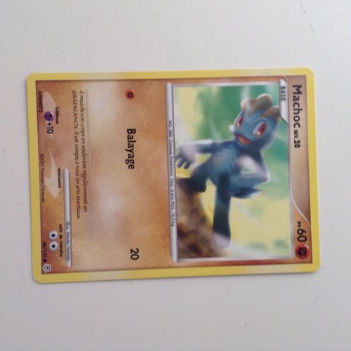 Pokemon - Machoc Niv.20 - 60pv Carte N°86/130