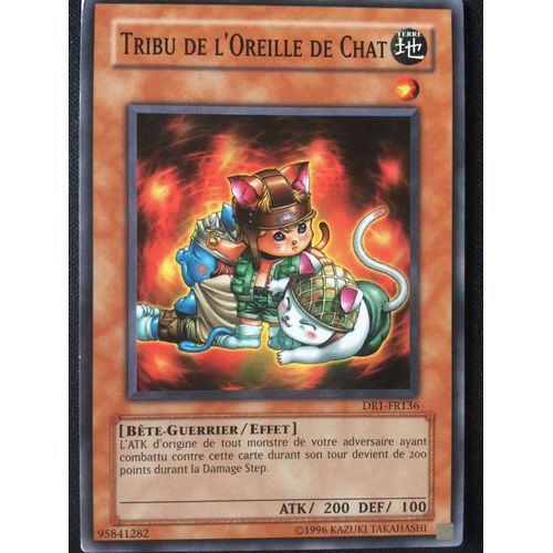 Yugioh! Tribu De L'oreille De Chat - Commune - Dr1-Fr136