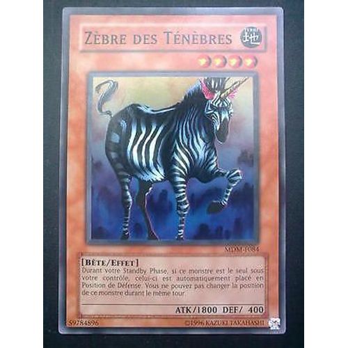 Yugioh! Zèbre Des Ténèbres - Commune - Mdm-Fr084