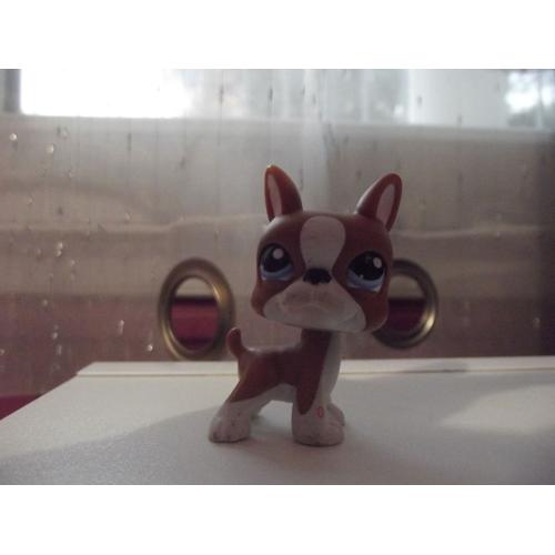 Figurine Littlest Petshop Chien Marron