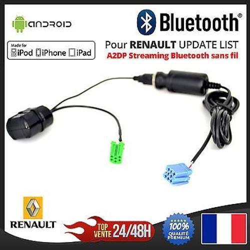 Cable AUX MP3 Bluetooth Renault Clio 3 Megane 2 Laguna Scenic 2