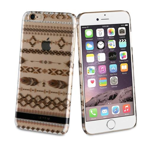 So Seven Coque Rubber Boho Motif Plumes Pour Apple Iphone 6/6s