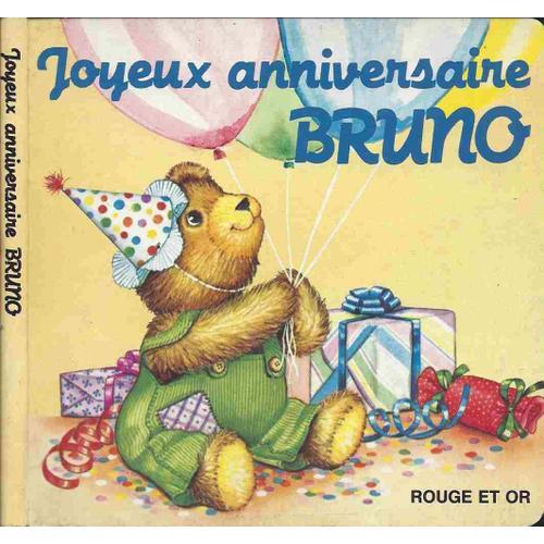 Joyeux Anniversaire Bruno Autres Rakuten