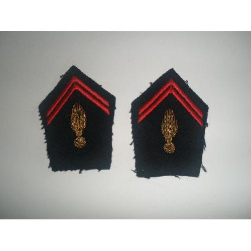 Patte De Colle Officier D'infanterie