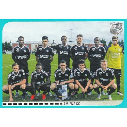 N°852 - Amiens - Equipe - Stickers Image Panini Foot 2016 / 2017