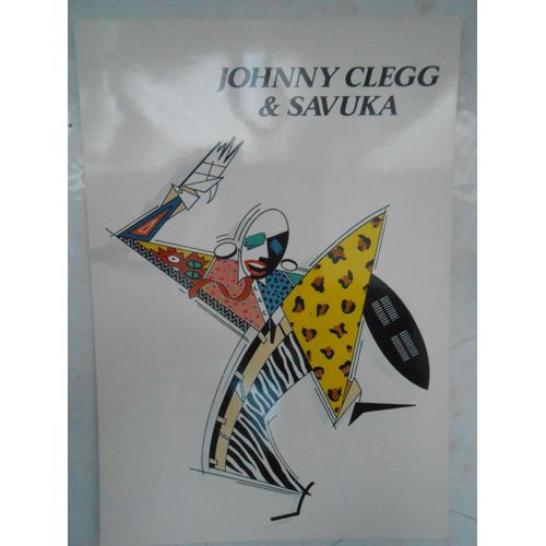 Carte Postale Neuve De Johnny Clegg