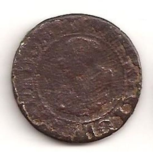 Double Tournois 1623 Principauté Des Dombes. Marie De Monpensier