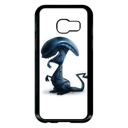Coque Galaxy A3 (2017) - Funny Mon Toutou Alien - Noir