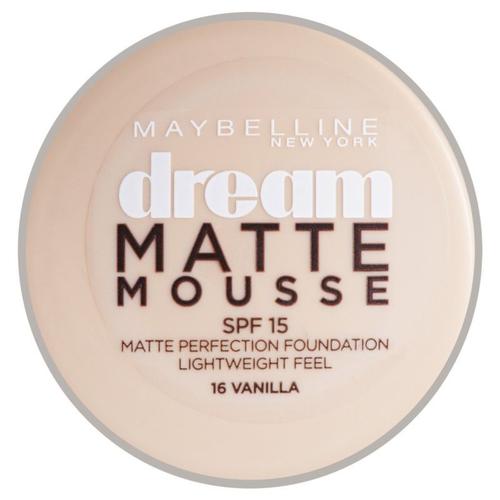 Gemey Maybelline Fond De Teint Dream Matt Mousse Numero 16 Vanille 