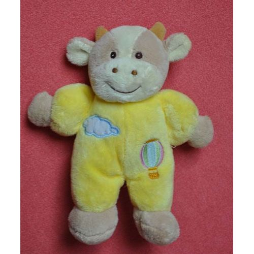 Doudou Vache Grelot Gipsy Hauteur 20 Cm