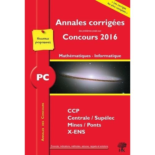 Pc Mathématiques, Informatique