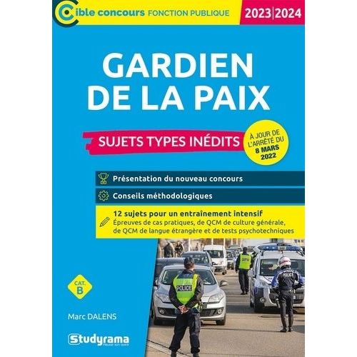 Gardien De La Paix - Sujets-Types Inédits