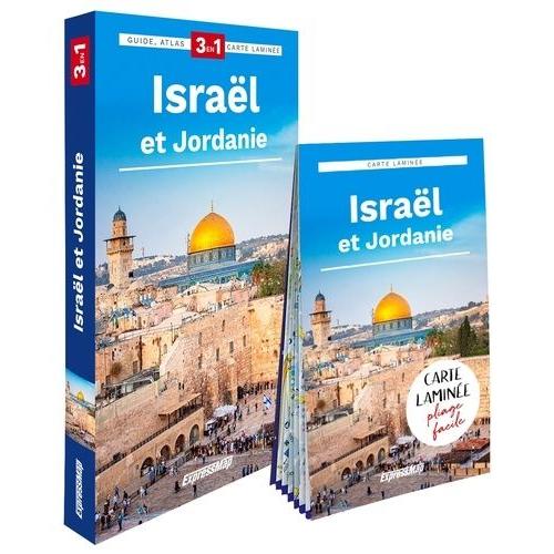 Israël Et Jordanie - Guide + Atlas + Carte Laminée 1/1 000 000