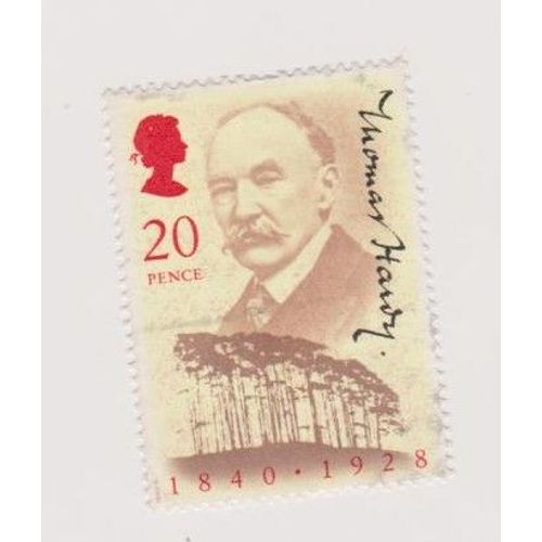 Timbre Grande Bretagne Thomas Hardy 