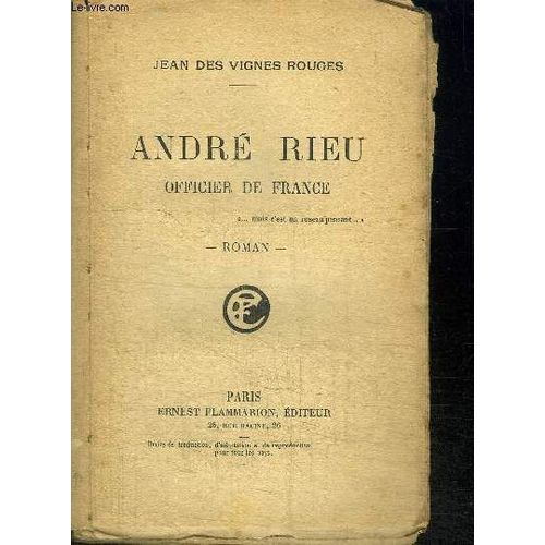 Andre Dieu - Officier De France