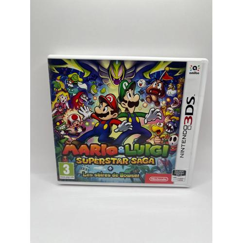 Mario Luigi Superstar 3ds Bowser Minions - Jeux Nintendo Complet.