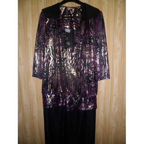 Robe 3 Suisses Polyester 42 Noir