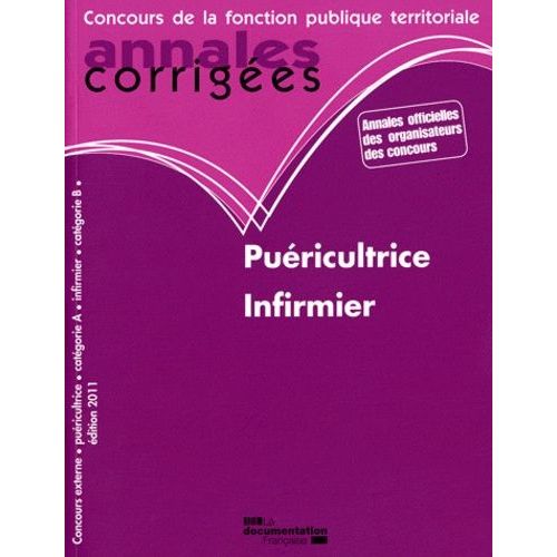 Puéricultrice - Infirmier - Concours Externe