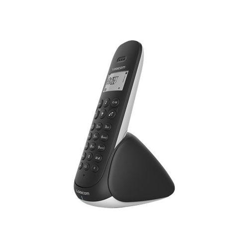 Logicom Aura 150 - Téléphone sans fil avec ID d'appelant - DECTGAP - noir