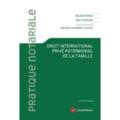 Droit International Privé Patrimonial De La Famille