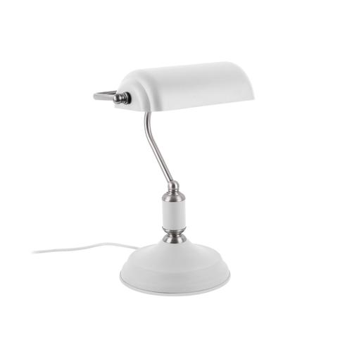 Leitmotiv - Lampe De Table Bank - Blanc