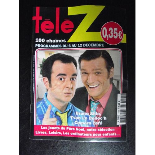 Télé Z N°1108.Programmes Du 6 Au 12 Décembre 2003 