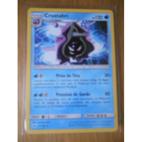 Carte Pokémon - Crustabri - 34/149 - Série Soleil Et Lune