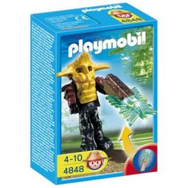 Playmobil Wild Life 4848 - Gardien Du Temple Avec Arme Lumineuse Verte