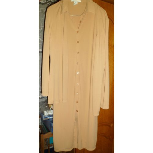 Ensemble Vêtement Côté Femme Polyester 40 Beige