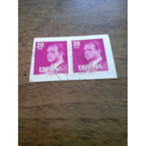 Timbre Espagne Juan Carlos 20pta