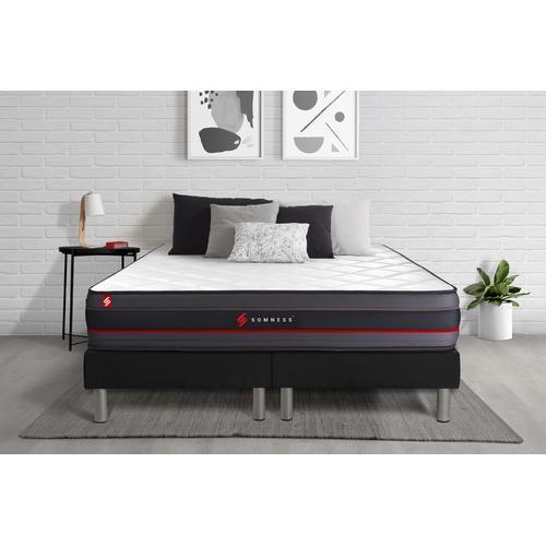 Ensemble Double Sommier + Matelas Regen A Memoire De Forme 200x200