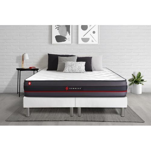 Ensemble Double Sommier + Matelas Regen A Memoire De Forme 160x200