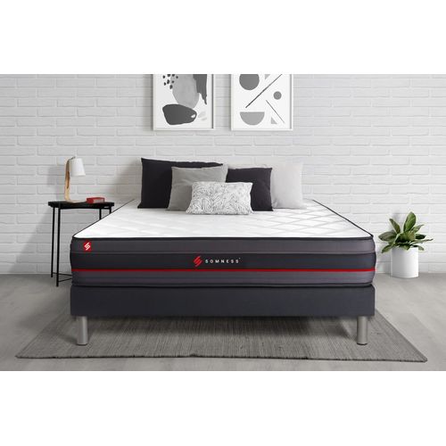 Ensemble Sommier + Matelas Regen A Memoire De Forme 140x200