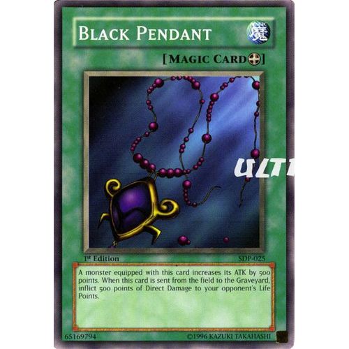 Yu-Gi-Oh! - Sdp-025 - Black Pendant - Commune